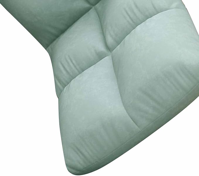 AUNMAS Floor Chair Adjustable Backrest Skin Friendly Flannel Heavy Duty Metal Frame Foldable Sofa Chair for Reading Gaming Working Watching TV and Meditation Suitable for