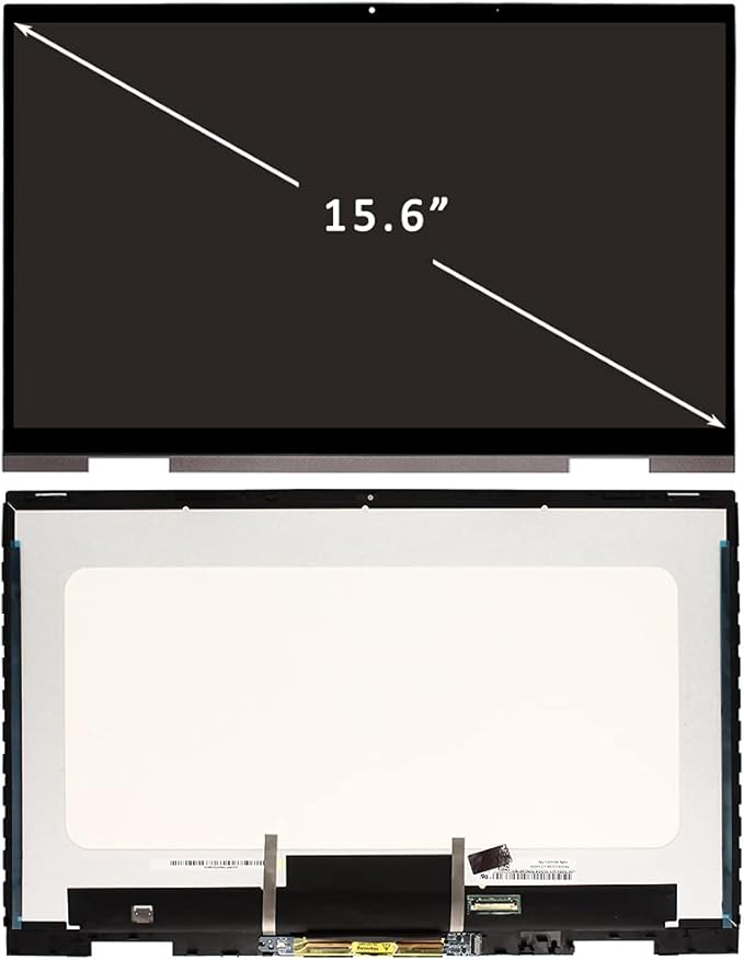 Replacement Fit for HP Envy X360 15M-EU 15-EU 15Z-EU 15M-EU0013DX 15M-EU0023DX 15-EU0033DX 15M-EU0033DX 15M-EU0043DX M45481-001 M45482-001 Touch LCD Screen Display Assembly 15.6 FHD IPSl