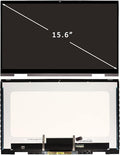 Replacement Fit for HP Envy X360 15M-EU 15-EU 15Z-EU 15M-EU0013DX 15M-EU0023DX 15-EU0033DX 15M-EU0033DX 15M-EU0043DX M45481-001 M45482-001 Touch LCD Screen Display Assembly 15.6 FHD IPSl
