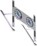 Laptop Ventilated Support Anodized Aluminum Alloy Cooling Bracket Cooling Fan