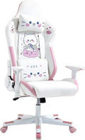 Adjustable Office Computer Chair with Armrest Pink Game Chair Home Computer Chair Office Chairs