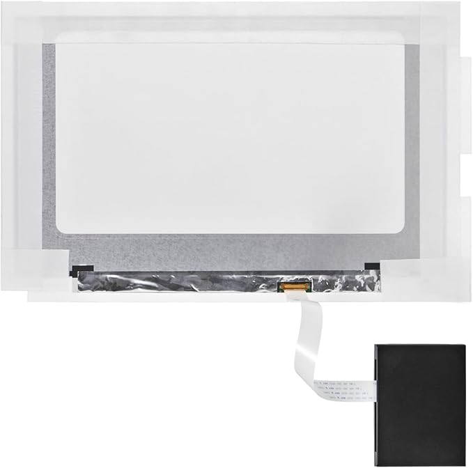 14 Inch LCD Screen for Lian Li O11 Mini PC Case FHD 1920x1080 Laptop Screen Replacement PC Secondary Display HDMI 72% NTSC(White)