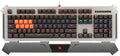 Bloody Gaming B740 Wired Optical Gaming Keyboard with Ergonomic Wrist Rest – Quiet &amp Satisfying Switch Keyboard - LED Backlit Illuminated Keys – Water/Splash Resistant - [Black Switches – LK Gen 1