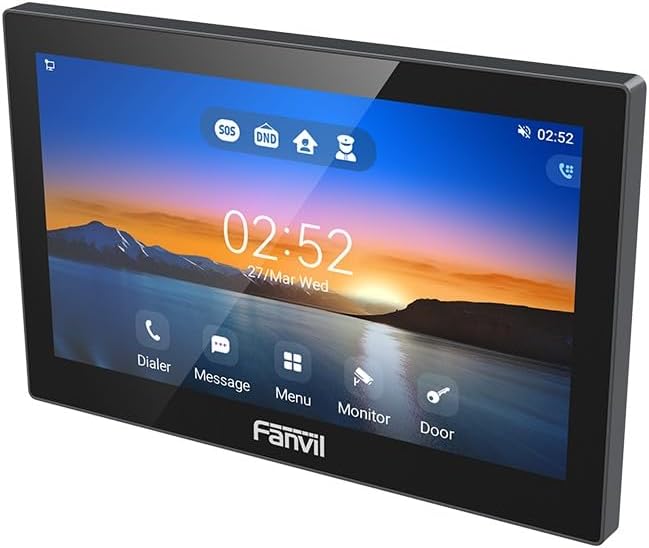Fanvil i505W Android 9.0 7 inch Touch Screen SIP Video Monitor Access Control