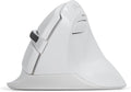 DELUX Wireless Ergonomic Mouse Vertical Mouse for Small Hand Silent Click Ergonomic Mouse Up to 4000 DPI 6 Buttons BT 5.0/2.4G Dual Mode for Carpal Tunnel for Laptop/PC (M618MINI DB-White)