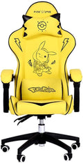 Game Chaire-Sports Game Seat Cute Computer Chair Home Office Anchor Broadcast Chair Professional Racing Chair Yellow-E