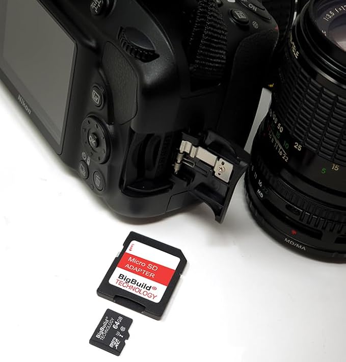 64GB Ultra Fast 80MB/s microSDXC Memory Card for Blackview A50/A55/A55 Pro A70/A70 Pro A80s/A80 Plus A90/A95 A100 Mobile