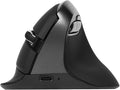 DELUX Wireless Ergonomic Mouse Vertical Mouse for Small Hands Silent Click Ergo Mouse Up to 4000 DPI 6 Buttons Rechargeable 2.4G/BT 5.2 Dual-Mode Compatible with Laptop/PC (M618MINI-Iron Gray)