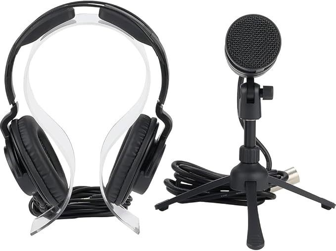 Zoom ZDM1PMP Podcast Mic Pack with Dynamic Microphone Headphones Tripod XLR Bundle with 2 YR CPS Enhanced Protection Pack