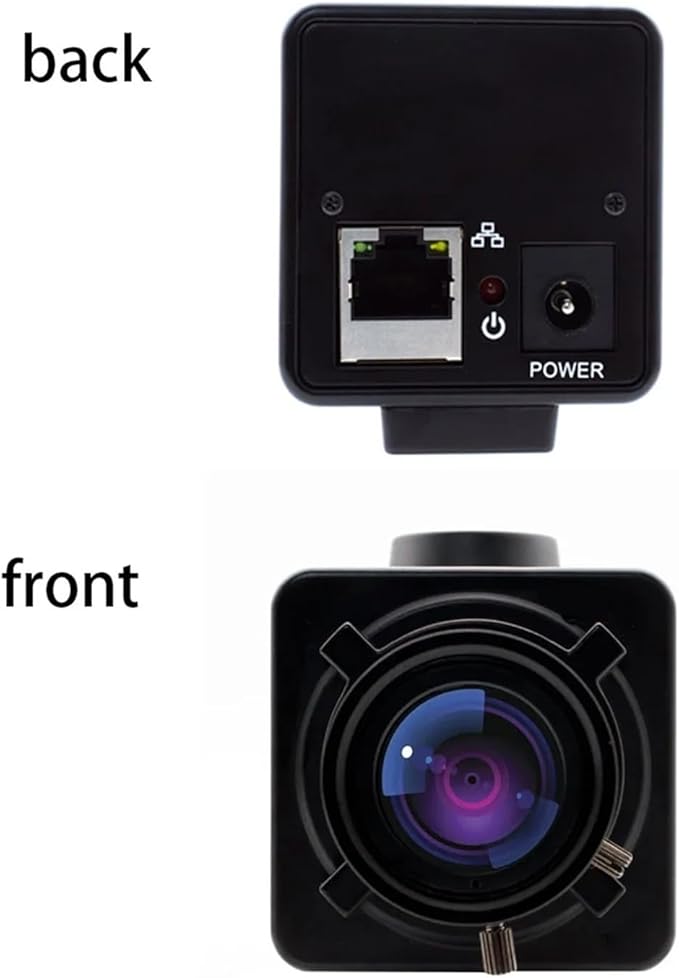 3MP Industrial Camera with 50mm 60mm 100mm 1 CS Mount Manual Iris Lens for Home Surveillance Live Streaming Webcam