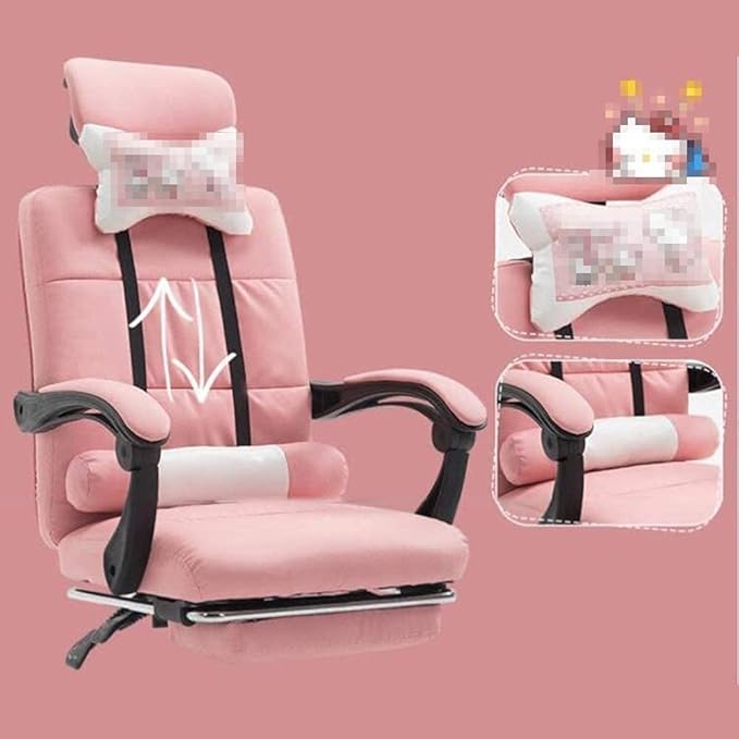 Office Chair Swivel Desk Chair Gaming Chair Computer Chairs Swivel Chair Video Game Chair High Back Adjustable Gaming Chair Ergonomics Lifting Rotation Computer Chair With Headrest And Lumbar Massage