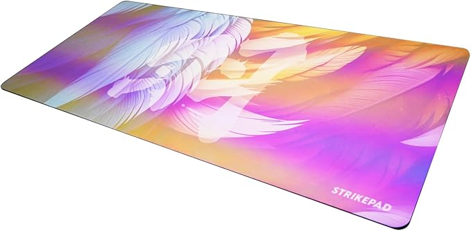 Gaming Mousepad and Desk Mat Waterproof Speed Mouse Pad Transformation Pattern Non-Stitched Edges Large Mouse Mat for Gaming and Office FANTECH STRIKEPAD MST901 Blue 35.5*15.8