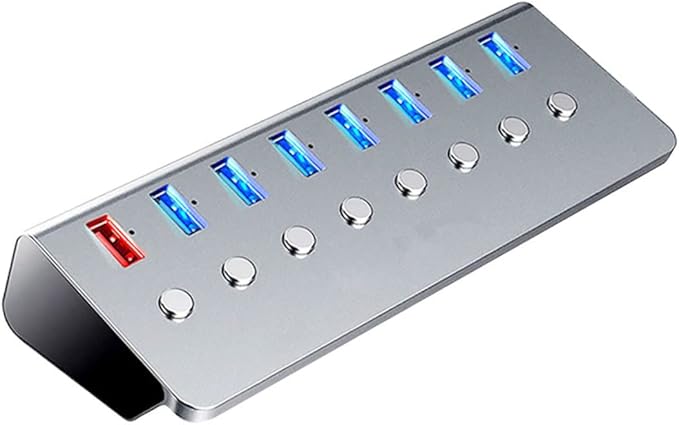 1pc USB Hub Ports USB Splitter Charging Port Compact Multi-Functional for Laptops and Portable Design for Travel and Work