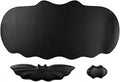 Bat Mouse Pad PU Leather Mousepad 3 in 1 Keyboard Wrist Rest and Mouse Wrist Rest Ergonomic Bat Wrist Rest Waterproof Leather Surface Easy Typing Cushion with Memory Foam for Home Office