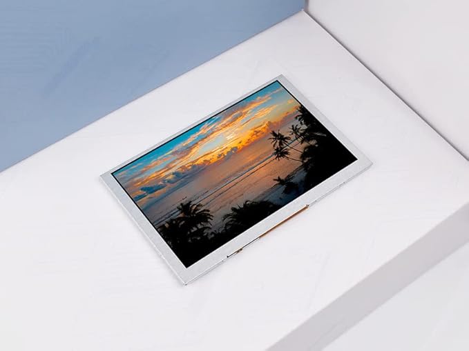 waveshare 5inch DSI Display 800 x 480 IPS Screen 160°Viewing Angle Compatible with Raspberry Pi 4B/3B+/3A+/3B/2B/B+/A+ Compute Module3/3+/Compute Module 4 (No Touch)