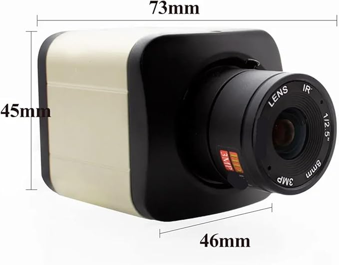 3 4 5 8MP Mini POE IP Camera HD 8mm 1 2 Fixed CS Lens Security Protection Industrial Digital Network Camera