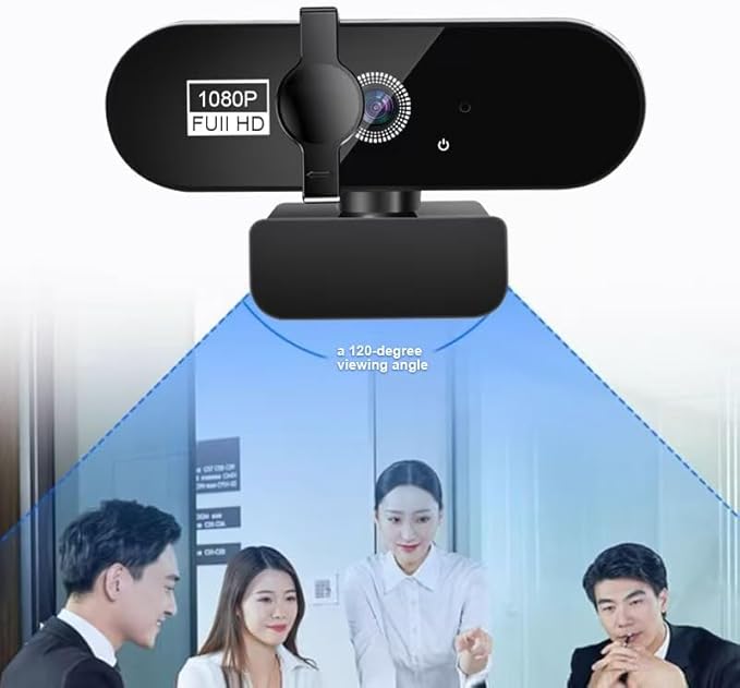 High-Definition 4K USB Webcam for Online Teaching Live Streaming and Remote Meetings – Plug-and-Play 1080P &amp 2K Support