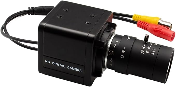 Mini Video 50mm Manual Varifocal Zoom CS Lens Industrial Box AHD Camera Analog Home Security Surveillance 5MP Camera