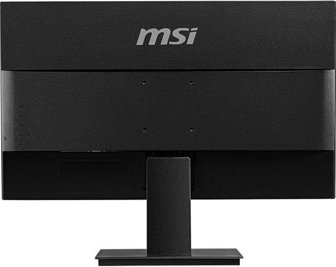 MSI PRO MP241X 24 FHD VA Monitor with 4ms Response Time Anti-Glare Flicker Free 250 nits Brightness VESA Mount (75mm) HDMI Black Color (PROMP241X) 2 Pack w/DKZ Hub &amp ErgoFlexy Dual Mount Ar