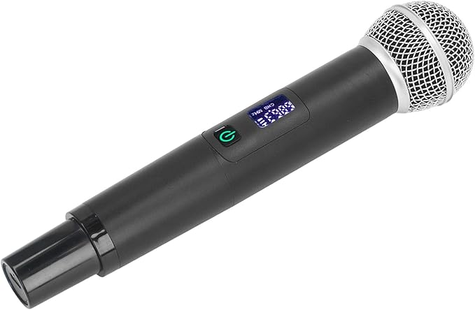 Keenso Professional Microphone Karaoke Mic Dynamic Coil Design with Reverb Function for Stage Studio Home Singing
