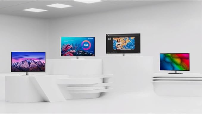 Dell U2722D - 27-inch QHD (2560 x 1440) 16:9 UltraSharp Monitor with Comfortview Plus 60Hz Refresh Rate 100% sRGB 1.07 Billion Colors Platinum Silver (Renewed)