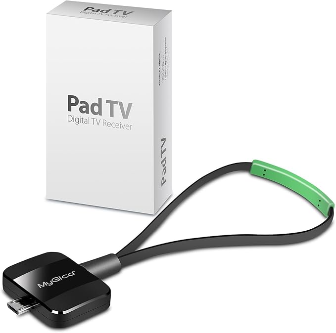 MyGica Mirco USB to Type C TV Tuner Card Watching ATSC Digital TV Anywhere Freeview HD TV Receiver Recast Wireless HDTV Stick Tuner USB TV Antenna for Android Phone Tablet PC Pad No Internet Need