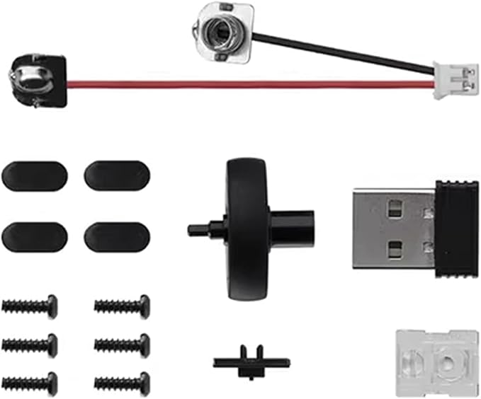 10X for Bamboo Lab DIY 3D Printing Wireless Mouse Kit Model 002 Computer Mouse Components with Printer Parts