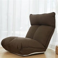 Office Chair Gaming Chair Computer Chair Adjustable Floor Chair for Window Lounge Chaise Backrest 14-Position Folding Lazy Recliner Upholstery Chair