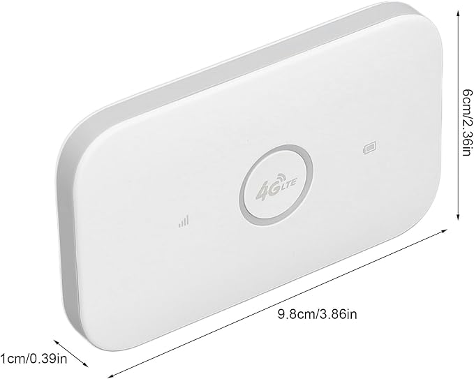 4G LTE Mobile Wi Fi Portable Router Mini Travel Endless Pocket VPN with Sim Card Slot Support B1 B3 B5 B7 B8 B40 for Unlocked Devices 300Mbps Download Speed Connect up to 10