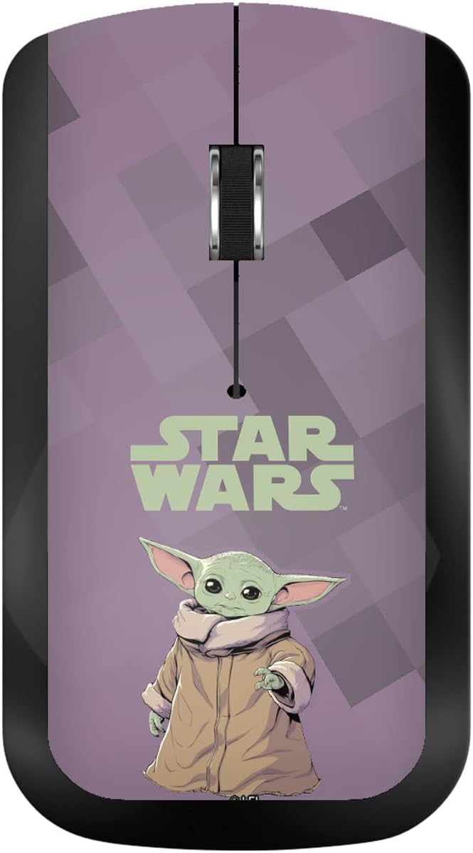 Keyscaper Star Wars: The Mandalorian Grogu Color Block Wireless Mouse