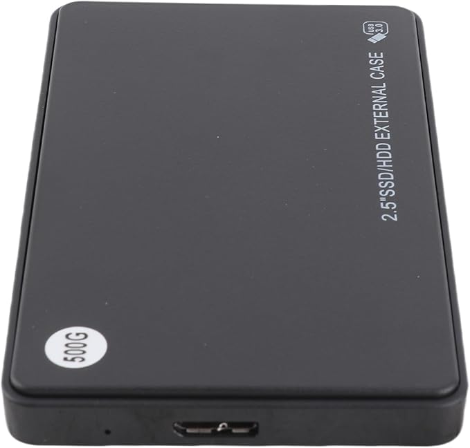 Tidyard 2.5in Portable External Hard Drive 500GB USB 3.0 High Speed Data Transfer for PC Windows Mac Plug and Play