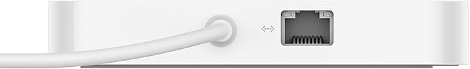 Belkin 6-in-1 USB-C Hub iMac 24 inch Docking Station with SD &amp microSD Card Reader Gigabit Ethernet 2 USB-A Ports and USB-C Port for Fast Data Transfers and Peripherals