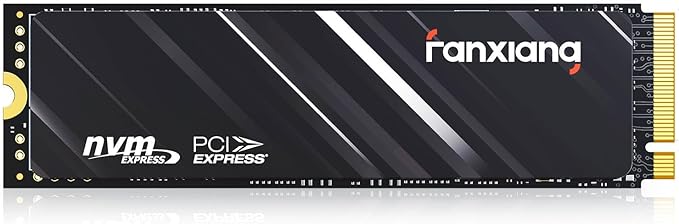 fanxiang 2TB NVMe SSD PCIe Gen4 M.2 SSD for PS5 Up to 5000 MB/s Internal Gaming 3D NAND SLC Cache Solid State Drive Upgrade Storage for PC/Laptops S690Q