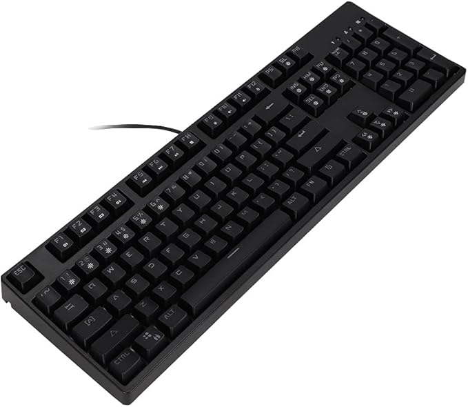 Rainbow Backlit Wired Gaming Keyboard M-8 104 Keys Rainbow Backlight Mechanical Wired Computer Keyboard Game Office