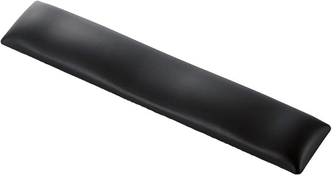 ELECOM Wrist Rest FITTIO Long Type Fatigue Reduction Ergonomic Design Comfortable Memory Foam Anti Skid Black MOH-FTPBK