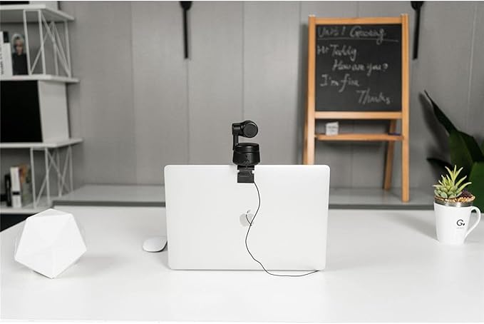 OBSBOT Tiny 1080P PTZ Webcam with AI Tracking Auto Framing Noise Reduction and Gesture Control