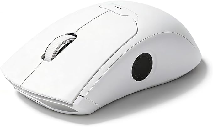VBESTLIFE Wireless Mouse with Fingerprint Reader 2400 DPI Biometric Fingerprint Scanner Mouse with 2.4G BT5.0 USB Connectivity for PC Laptop