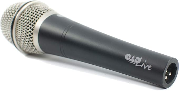 CAD Audio D90 Premium Supercardioid Dymanic Handheld Microphone x 2 with Foam Windscreen x 2 + Mic Cable 20 ft. XLR Bulk x 2 &amp Strapeez x 2