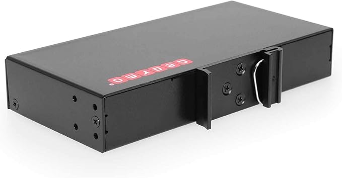 Gearmo USB 3.0 4-Port Hub Industrial DIN Rail &amp Surface Mount 5Gbps Speeds Surge Protection