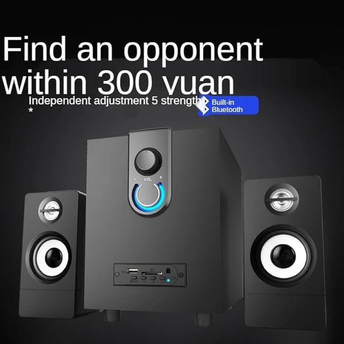 Multimedia Active Subwoofer Audio Card Computer Speakers Desktop Subwoofer