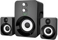 JSEIAJB Diaphragm Speaker Computer Universal 2.1 Bass Speakers Desktop Audio Computer Speaker(D)