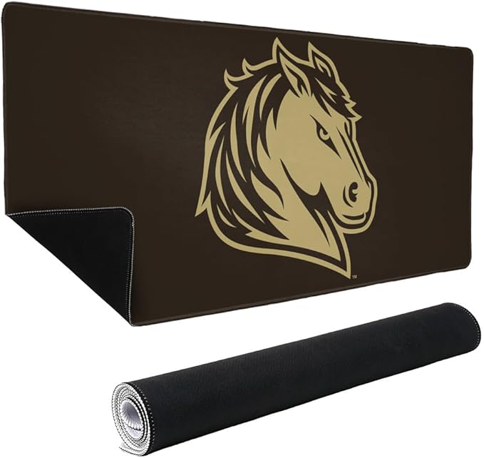 Southwest Minnesota State University Primary Logo Large Gaming Mouse Pad Desk Mat with Stitched Edges Non-Slip Base for Gamer Home and Office 31.5 x 15.7