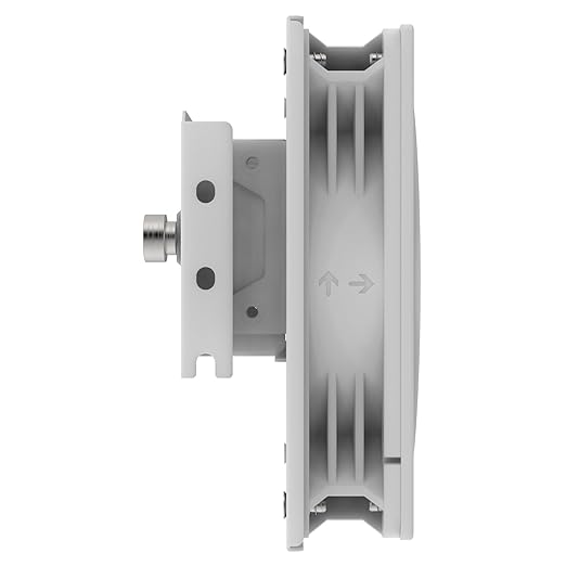 Silverstone Technology FDP02 White Colored External GPU Cooling Fan Adapter Bracket SST-FDP02W