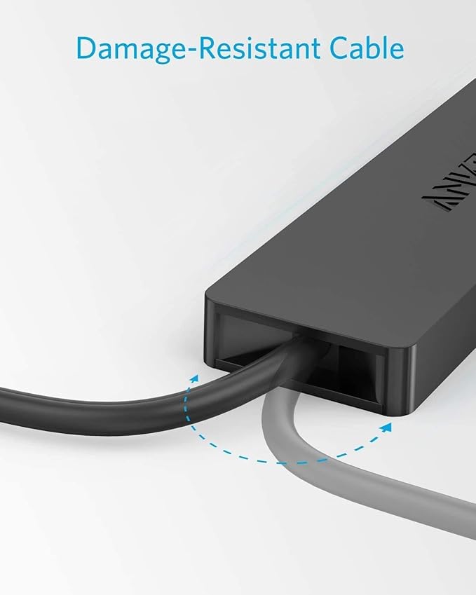Anker 4-Port USB 3.0 Hub Ultra-Slim Data USB Hub 2.4G Wireless Vertical Ergonomic Optical Mouse