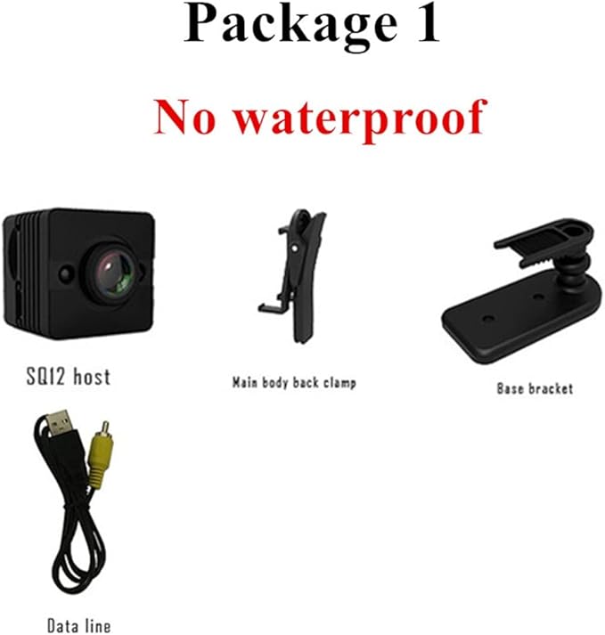 Mini Camera 1080P Small Wide Angle Waterproof Cam Camcorder DV Video Sport Night