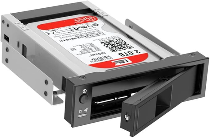 Generic Internal Hard Drive Extraction Box Ssd Enclosure Mounting Bracket Bay Adapter