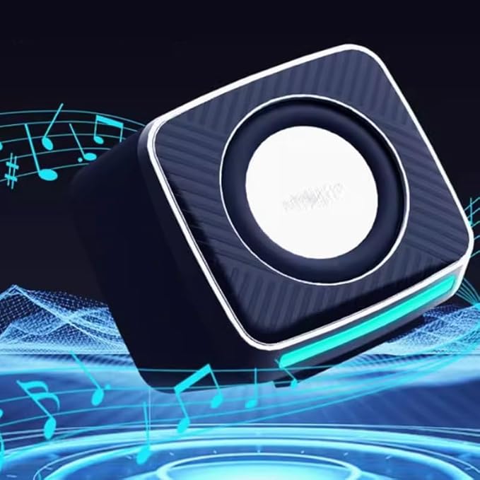 JSEIAJB Computer Audio Desktop Home Wired Notebook Special Desktop Speaker Multimedia Speaker(D)