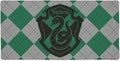 Harry Potter Slytherin Plaid Sigil Large Gaming Mouse Pad Desk Mat with Stitched Edges Non-Slip Base for Gamer Home and Office 31.5 x 15.7