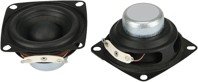 2PC 2 inch 4OHM 12W Full Range Speakers Magnetic for N-dFeB High-Power Alto Treble Vocal Sound Desktop PC Speaker