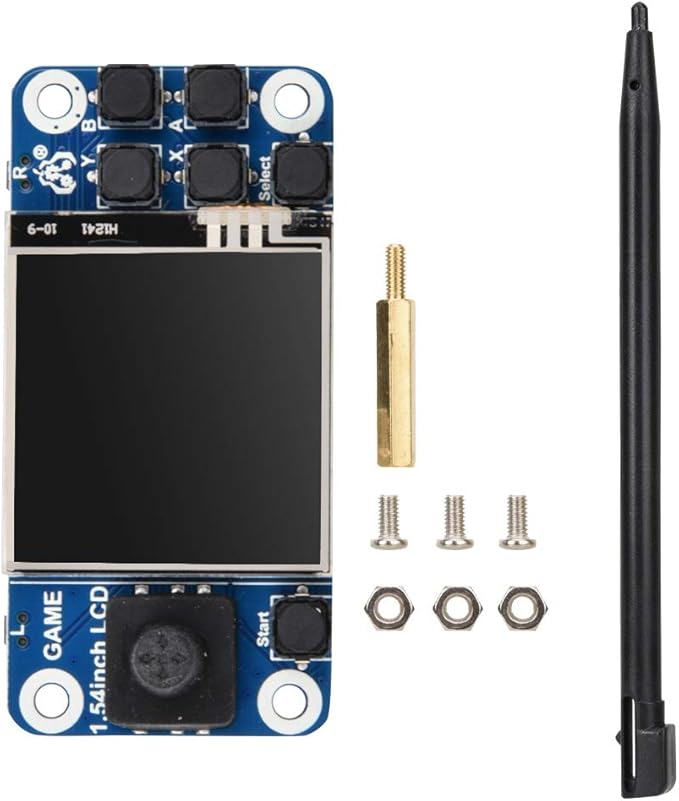 1.54in LCD Display Mini Game Console Screen Board Module for 2B/3B+/Zero W